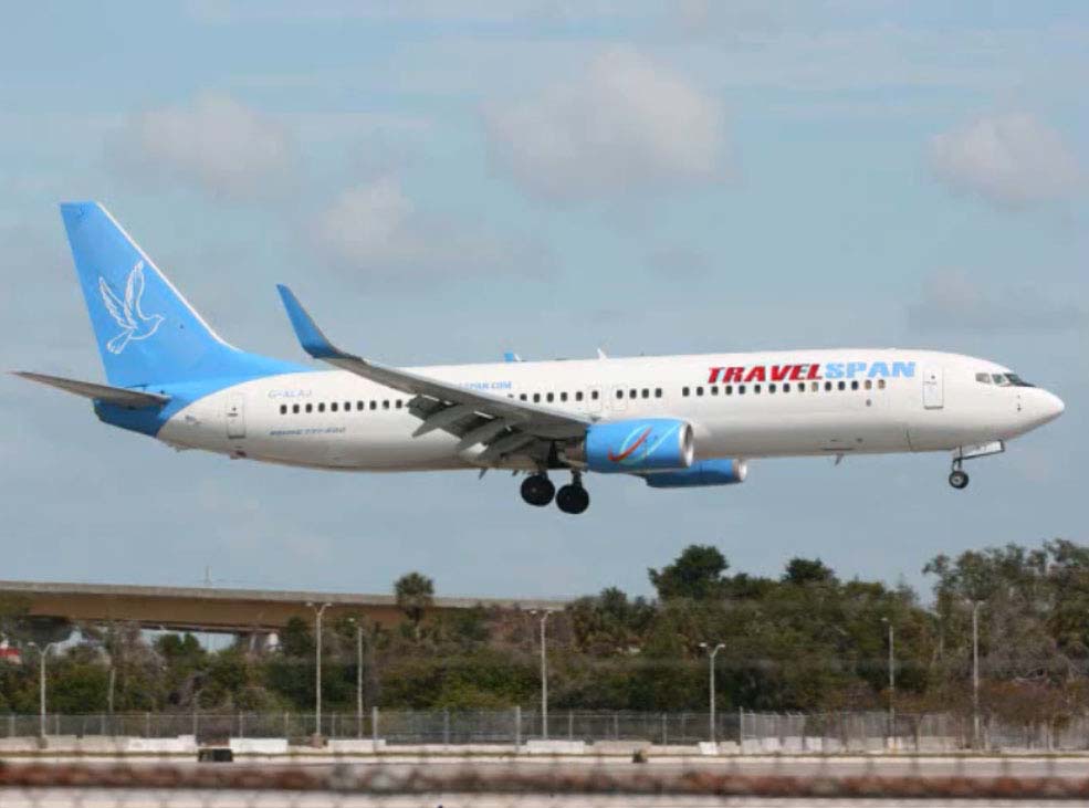 Travelspan Aircraft - Xtra Airways