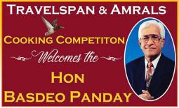 Welcome Mr. Basdeo Panday